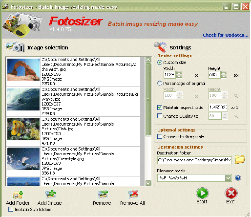  Fotosizer 1.0.7.90 *     *   